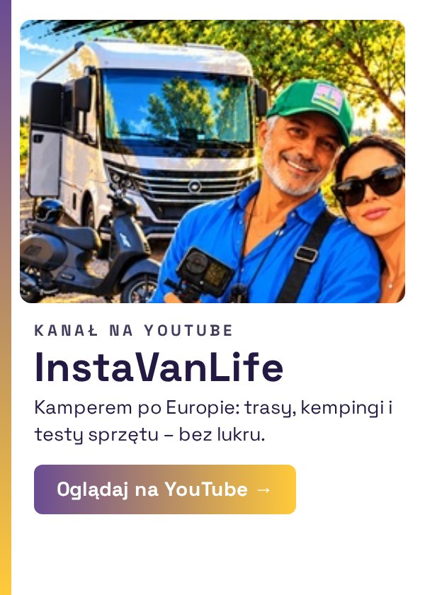 InstaVanLife – kanał o podróżach kamperem na YouTube